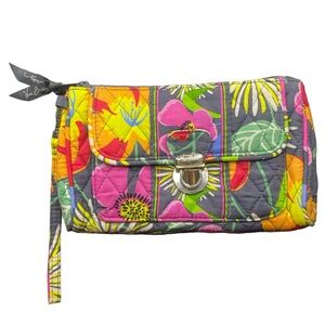 Vera Bradley Multicolor Cotton Wristlet